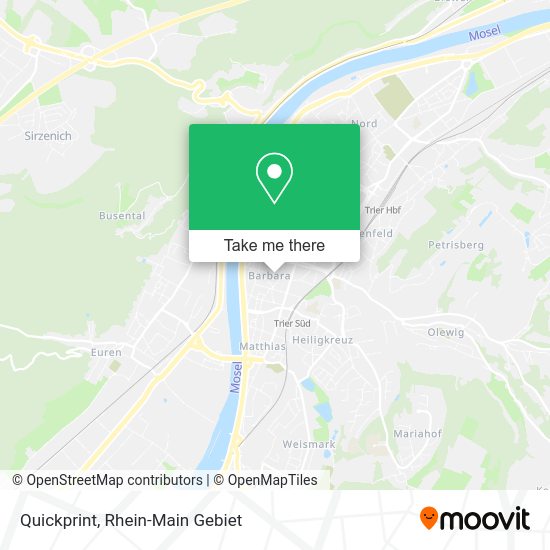Карта Quickprint