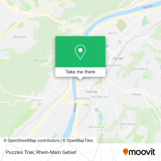 Карта Puzzles Trier