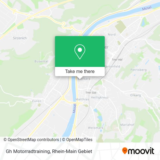 Карта Gh Motorradtraining