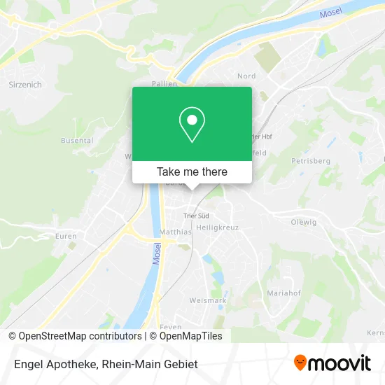 Карта Engel Apotheke