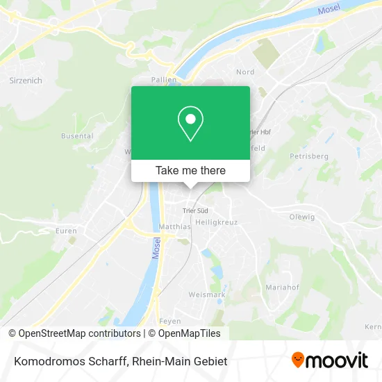 Карта Komodromos Scharff