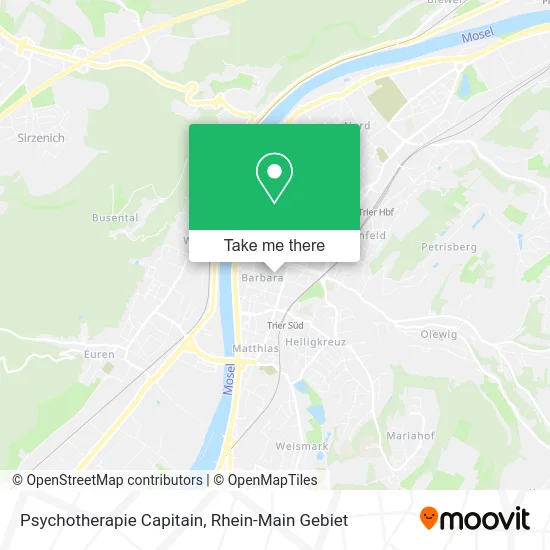 Карта Psychotherapie Capitain