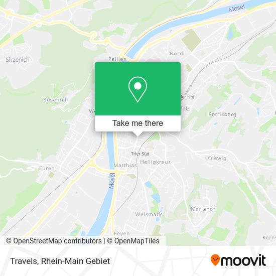 Карта Travels