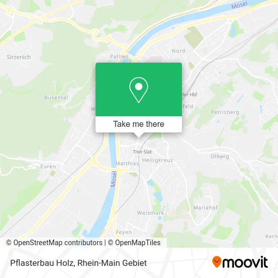 Карта Pflasterbau Holz