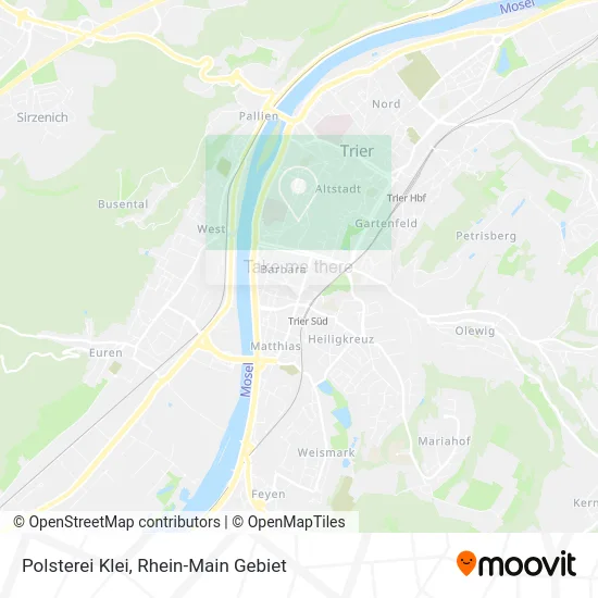 Карта Polsterei Klei