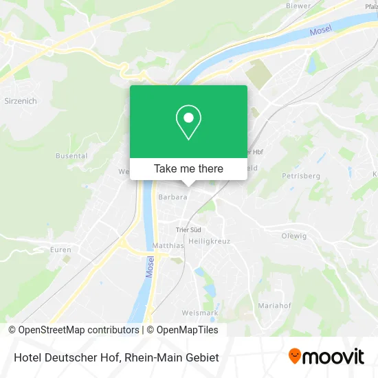 Карта Hotel Deutscher Hof