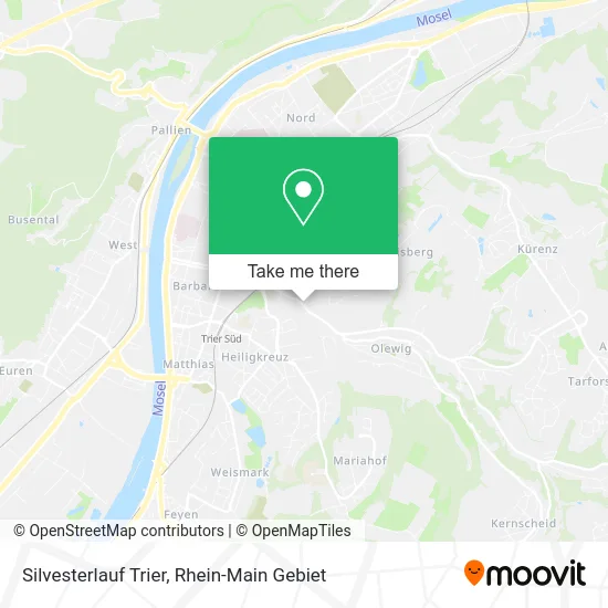 Карта Silvesterlauf Trier