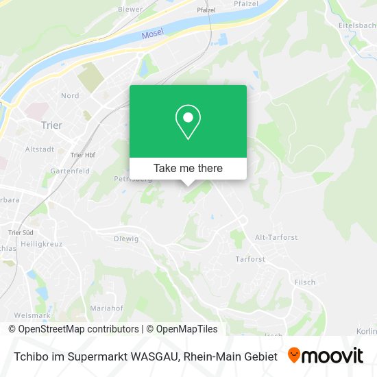Карта Tchibo im Supermarkt WASGAU