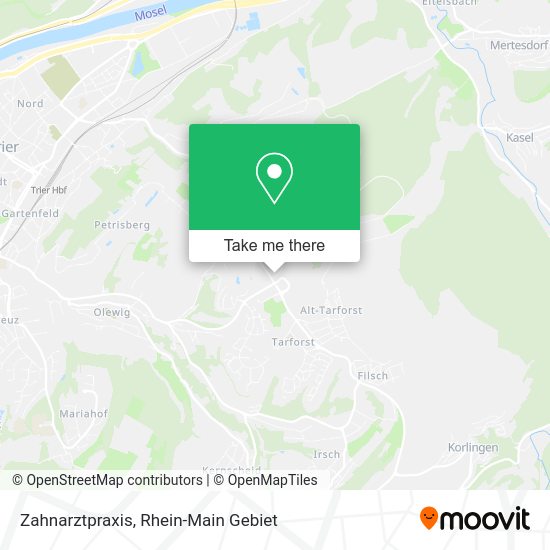 Карта Zahnarztpraxis