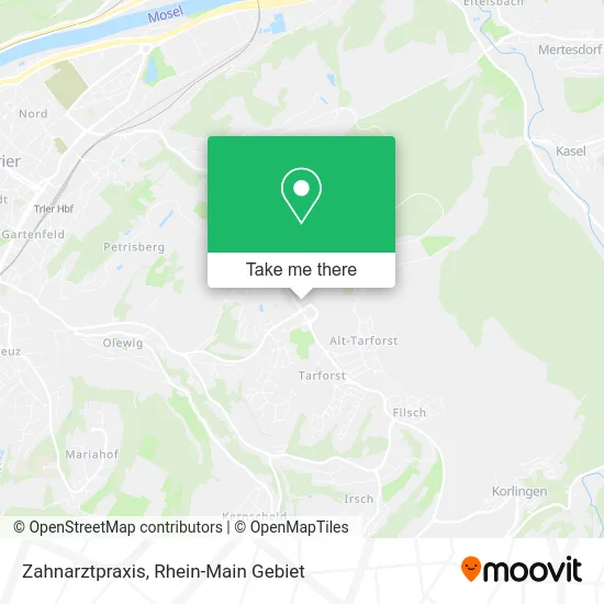 Карта Zahnarztpraxis