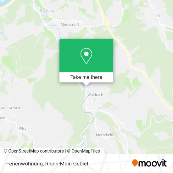 Карта Ferienwohnung