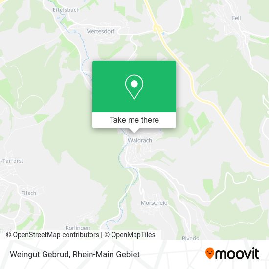 Карта Weingut Gebrud