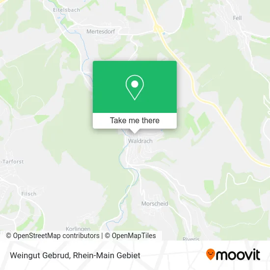 Карта Weingut Gebrud