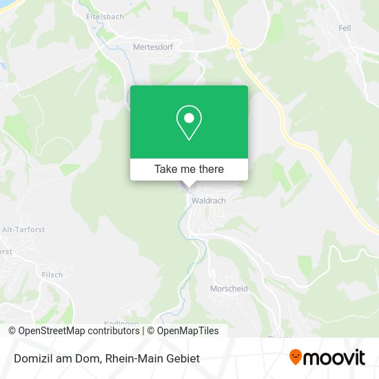 Карта Domizil am Dom