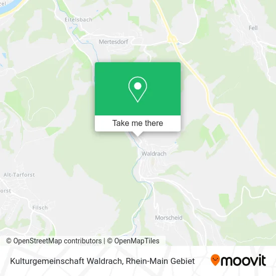 Карта Kulturgemeinschaft Waldrach