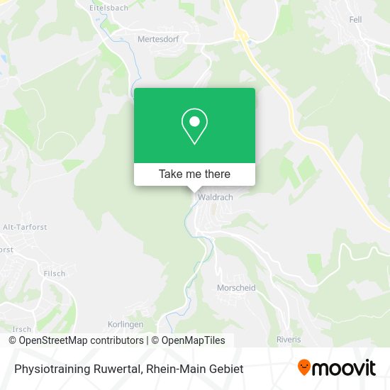 Карта Physiotraining Ruwertal