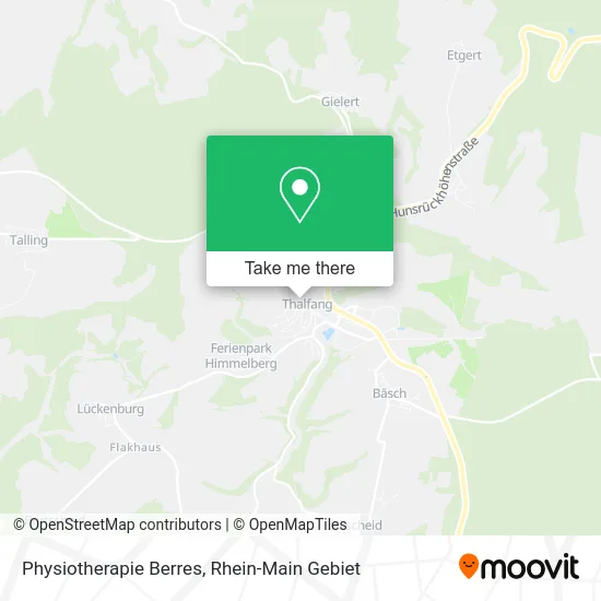 Карта Physiotherapie Berres
