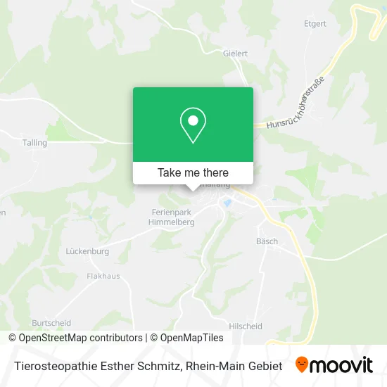 Карта Tierosteopathie Esther Schmitz