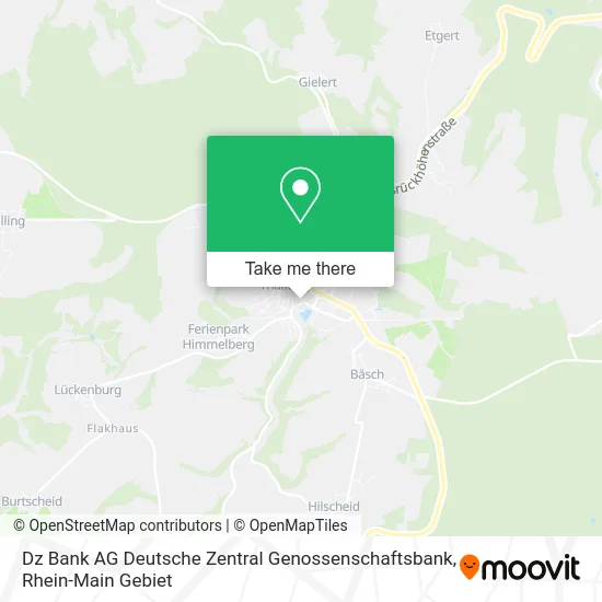 Карта Dz Bank AG Deutsche Zentral Genossenschaftsbank