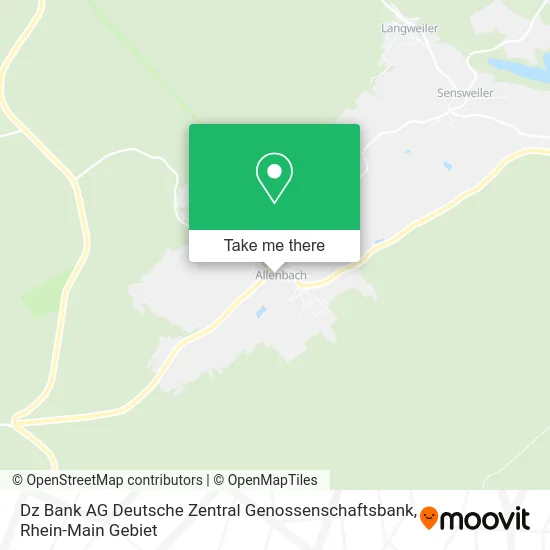 Карта Dz Bank AG Deutsche Zentral Genossenschaftsbank