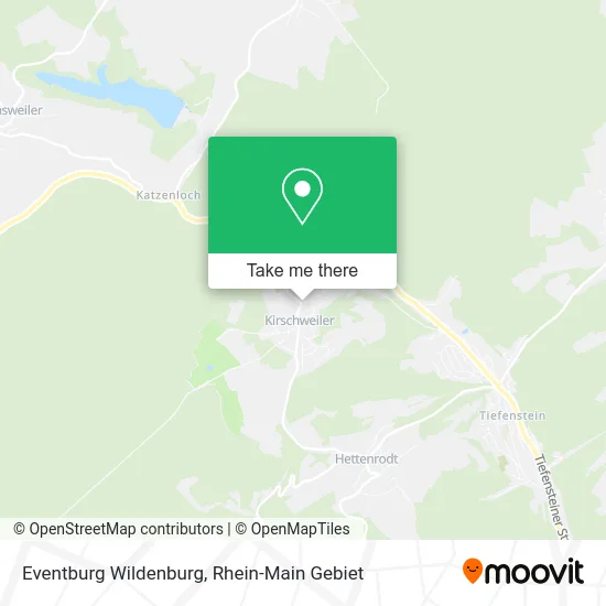 Карта Eventburg Wildenburg