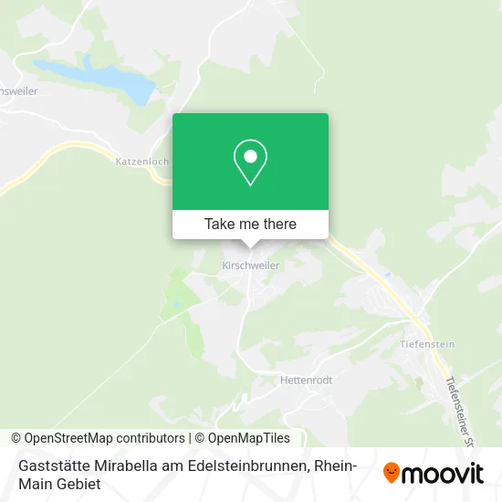 Карта Gaststätte Mirabella am Edelsteinbrunnen