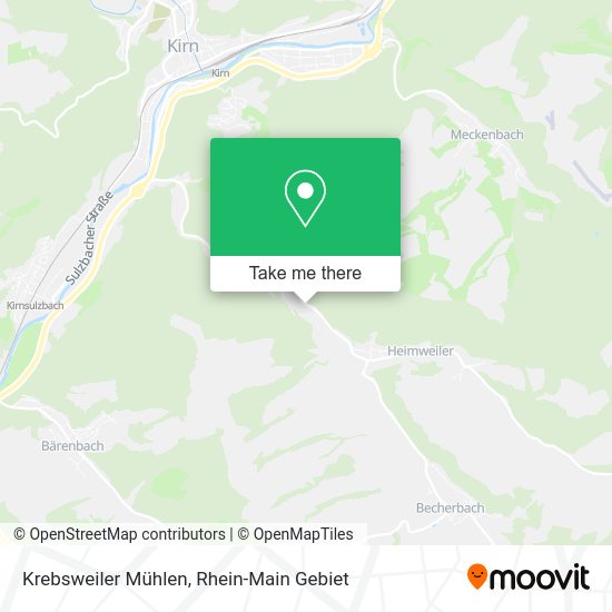 Карта Krebsweiler Mühlen
