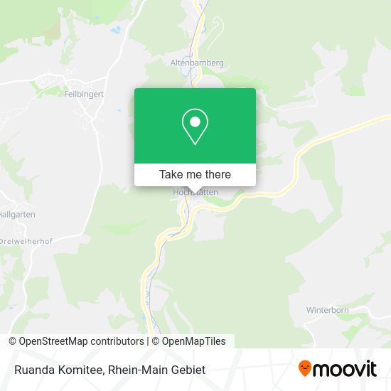 Карта Ruanda Komitee
