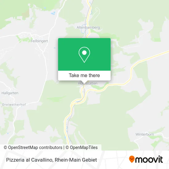 Карта Pizzeria al Cavallino