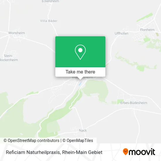 Карта Reficiam Naturheilpraxis