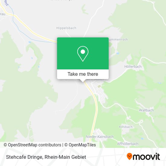 Карта Stehcafe Dringe