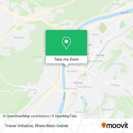 Карта Trierer Initiative