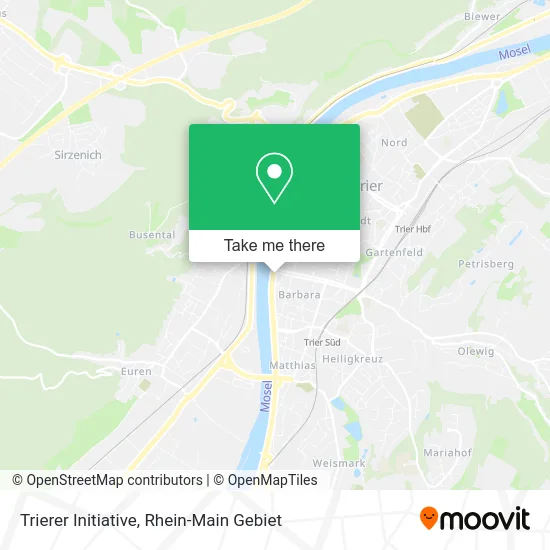 Карта Trierer Initiative