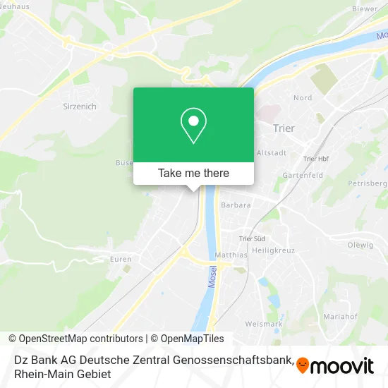 Карта Dz Bank AG Deutsche Zentral Genossenschaftsbank