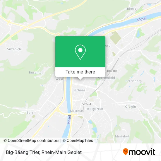 Карта Big-Bääng Trier