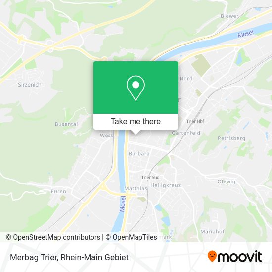 Карта Merbag Trier