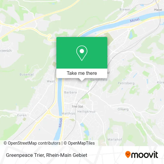 Карта Greenpeace Trier