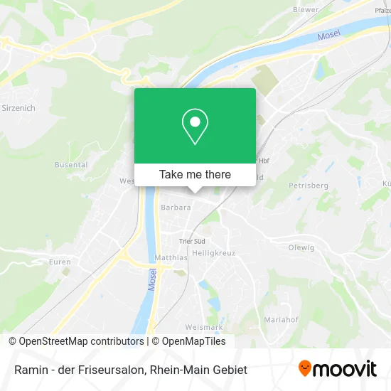Карта Ramin - der Friseursalon