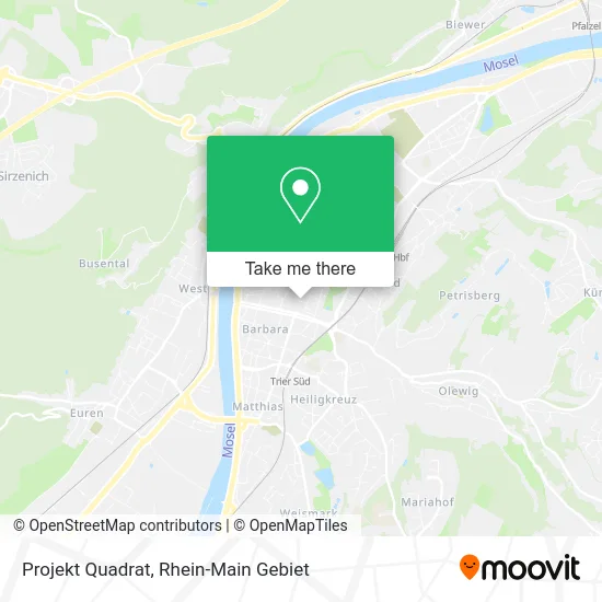 Карта Projekt Quadrat