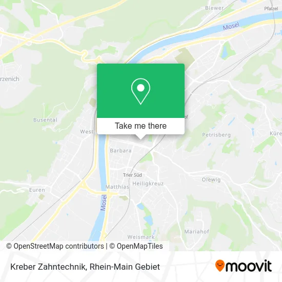 Карта Kreber Zahntechnik
