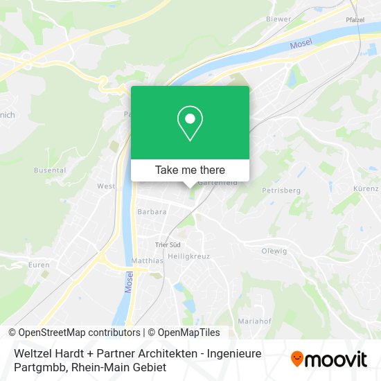 Weltzel Hardt + Partner Architekten - Ingenieure Partgmbb map
