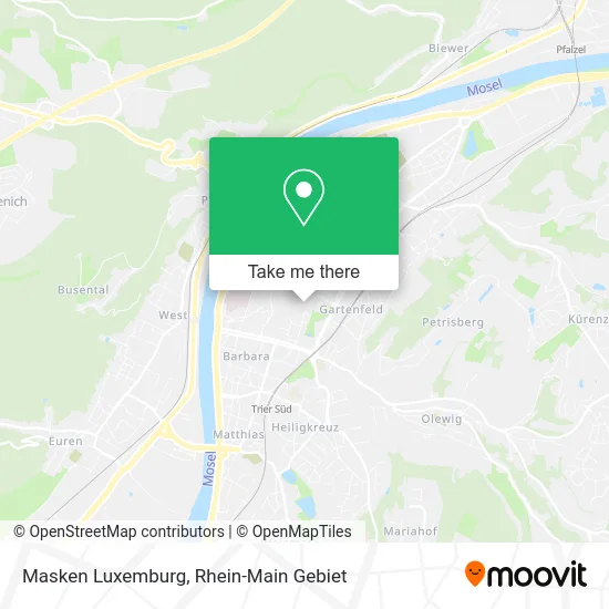 Карта Masken Luxemburg