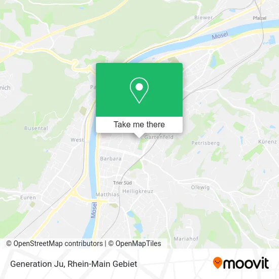 Generation Ju map