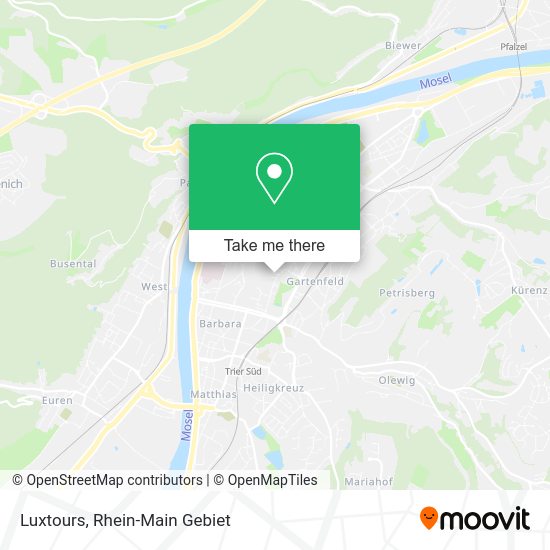 Карта Luxtours