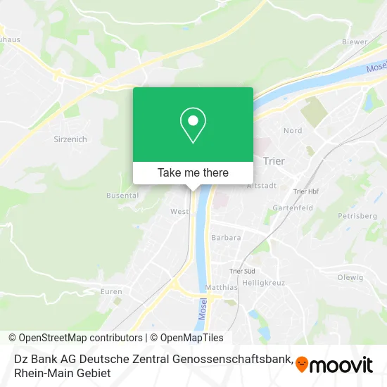 Карта Dz Bank AG Deutsche Zentral Genossenschaftsbank