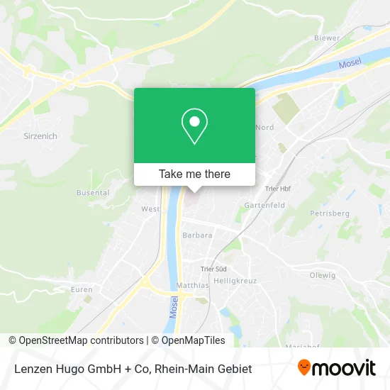 Карта Lenzen Hugo GmbH + Co