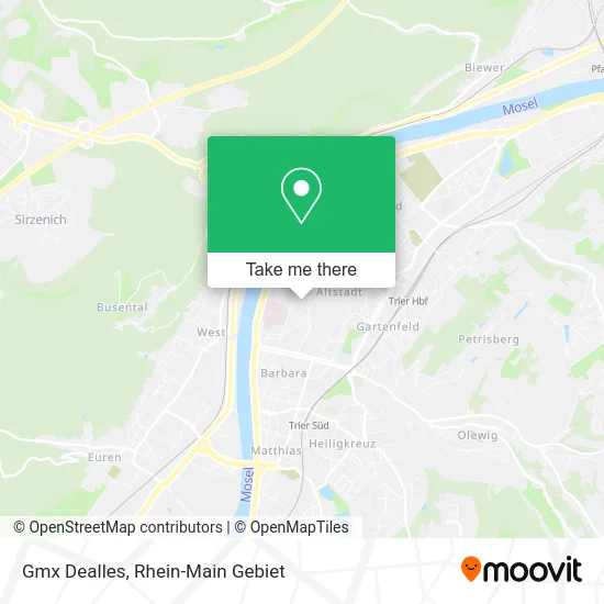 Карта Gmx Dealles