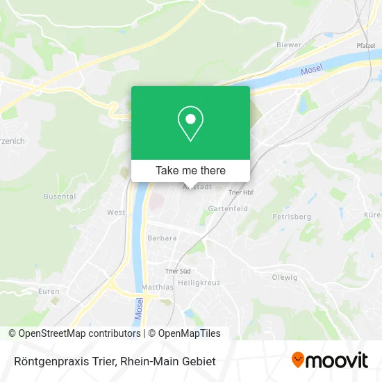 Карта Röntgenpraxis Trier