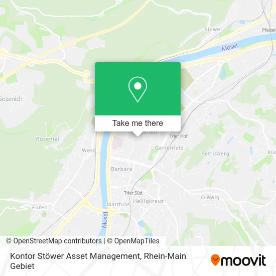 Карта Kontor Stöwer Asset Management