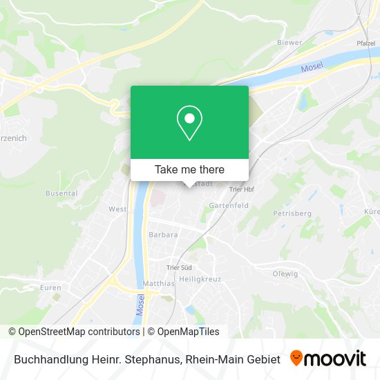 Карта Buchhandlung Heinr. Stephanus